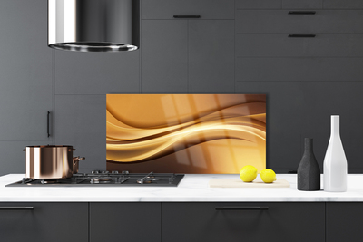 Painel cozinha Abstração Ondas Arte Arte