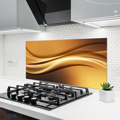 Painel cozinha Abstração Ondas Arte Arte