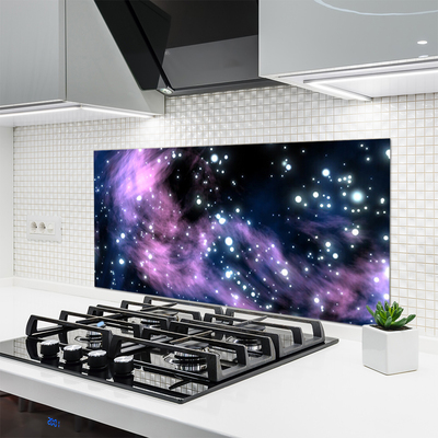 Painel cozinha Arte Espacial Abstração Arte