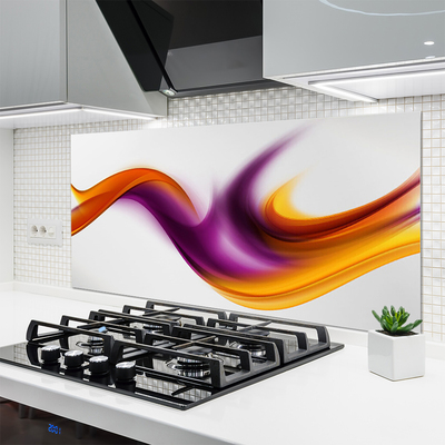 Painel vidro cozinha Arte Gráfica Abstrata
