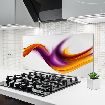 Painel vidro cozinha Arte Gráfica Abstrata