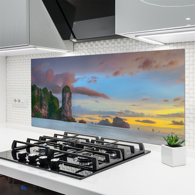 Painel cozinha Paisagem das Montanhas do Mar