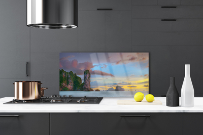 Painel cozinha Paisagem das Montanhas do Mar