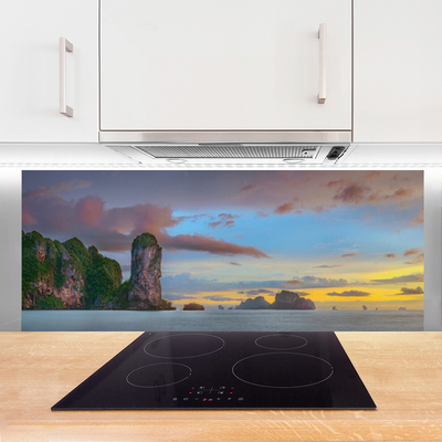 Painel cozinha Paisagem das Montanhas do Mar