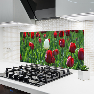 Painel cozinha Tulipas Flores Natureza