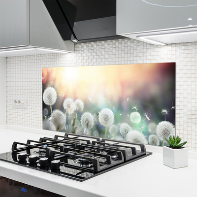 Painel cozinha Flores de dente-de-leão Natureza