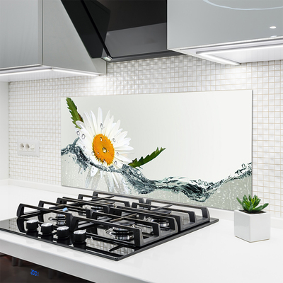 Painel cozinha Margarida na planta aquática