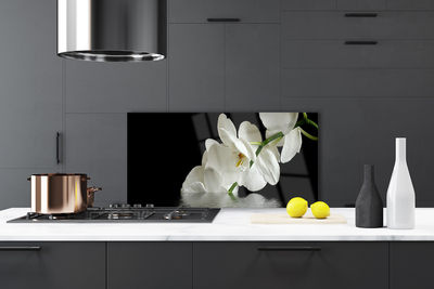 Painel cozinha Orquídea em Flores Aquáticas