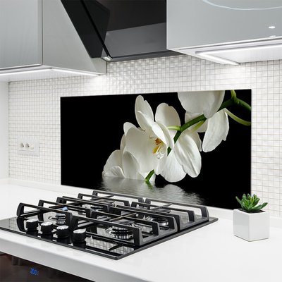 Painel cozinha Orquídea em Flores Aquáticas