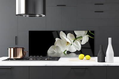 Painel cozinha Orquídea em Flores Aquáticas