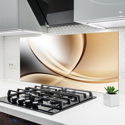 Painel vidro cozinha Abstração Moderna