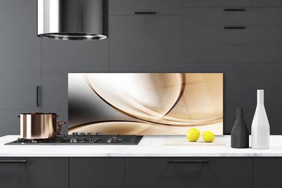 Painel vidro cozinha Abstração Moderna