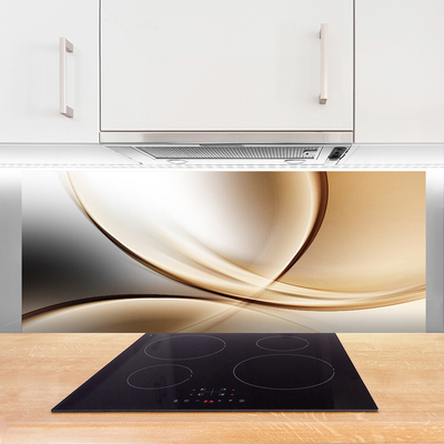 Painel vidro cozinha Abstração Moderna