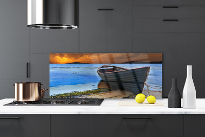 Painel cozinha Barco Mar Costa Praia