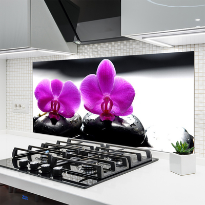 Painel cozinha Flores Orquídea Natureza