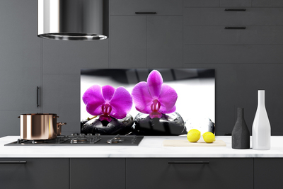Painel cozinha Flores Orquídea Natureza