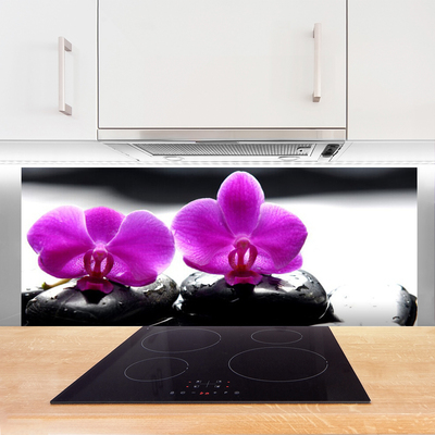 Painel cozinha Flores Orquídea Natureza
