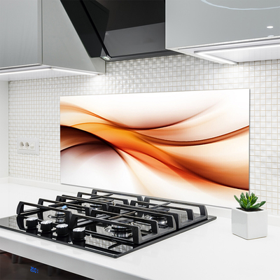 Painel vidro cozinha Ondas Gráficas Abstratas