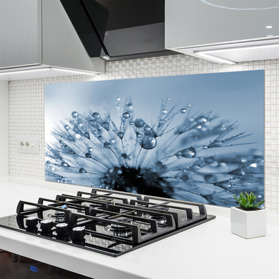 Painel cozinha Gotas de flor de dente-de-leão