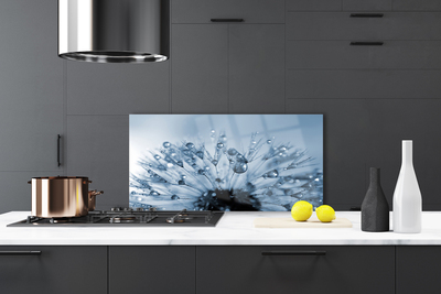 Painel cozinha Gotas de flor de dente-de-leão