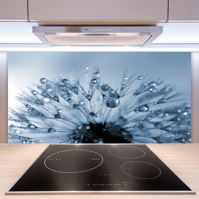 Painel cozinha Gotas de flor de dente-de-leão