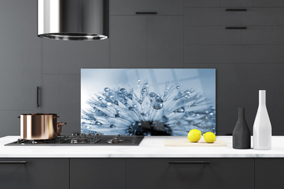 Painel cozinha Gotas de flor de dente-de-leão