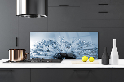 Painel cozinha Gotas de flor de dente-de-leão