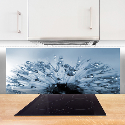 Painel cozinha Gotas de flor de dente-de-leão