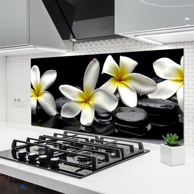 Painel cozinha Linda flor de plumeria