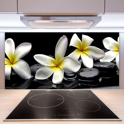 Painel cozinha Linda flor de plumeria