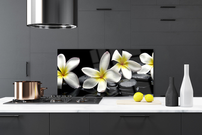 Painel cozinha Linda flor de plumeria