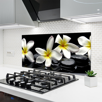 Painel cozinha Linda flor de plumeria