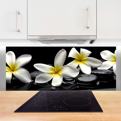 Painel cozinha Linda flor de plumeria