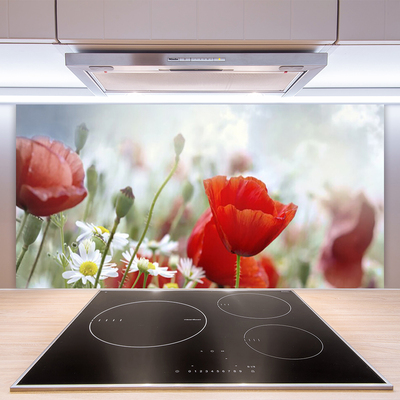 Painel cozinha Planta de pétalas de flores