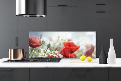 Painel cozinha Planta de pétalas de flores