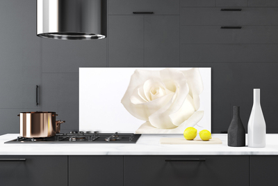 Painel vidro cozinha Flores de rosas