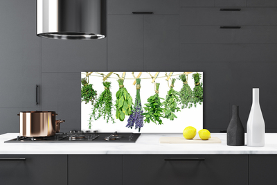 Painel cozinha Pétalas Flores Ervas