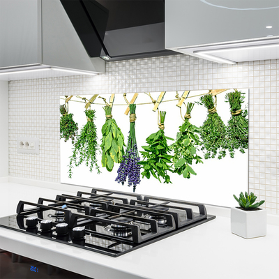 Painel cozinha Pétalas Flores Ervas