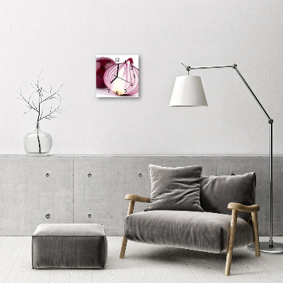 Relógio quadrado Cebola