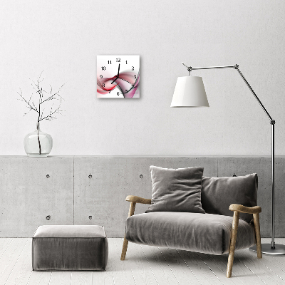 Relógio quadrado Arte abstrata