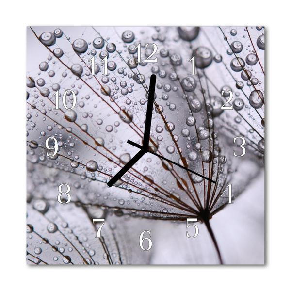 Relógio quadrado Dente-de-leão