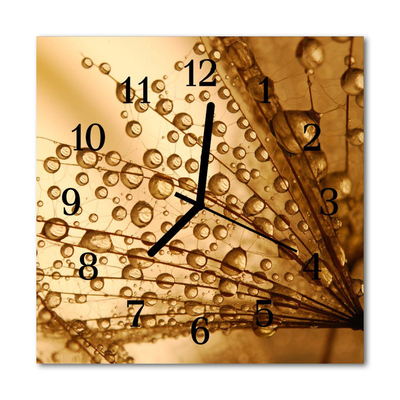 Relógio quadrado Dente-de-leão