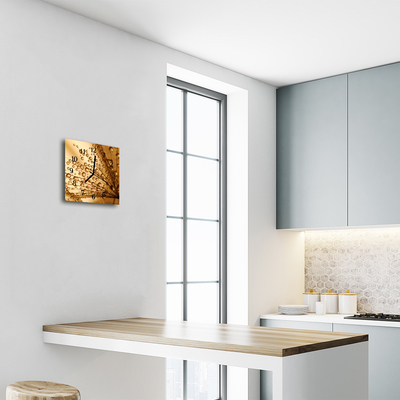 Relógio quadrado Dente-de-leão