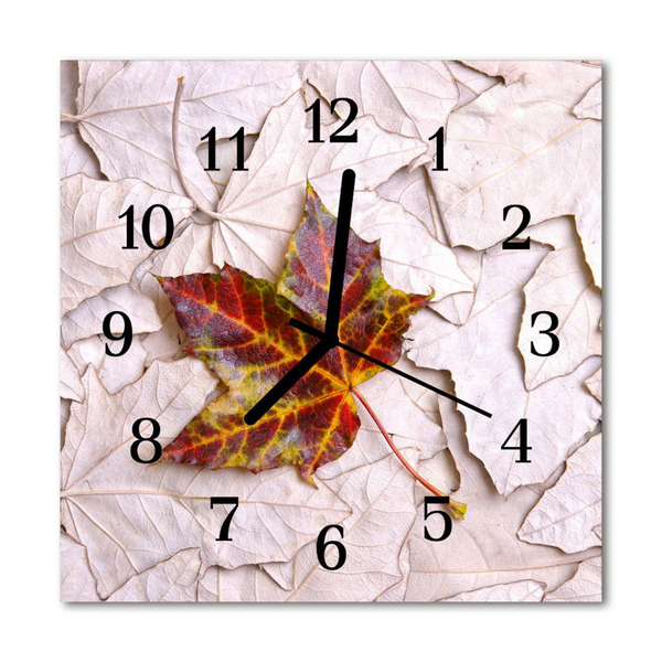 Relógio quadrado Folha de bordo