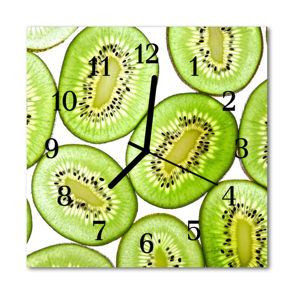 Relógio quadrado Kiwi