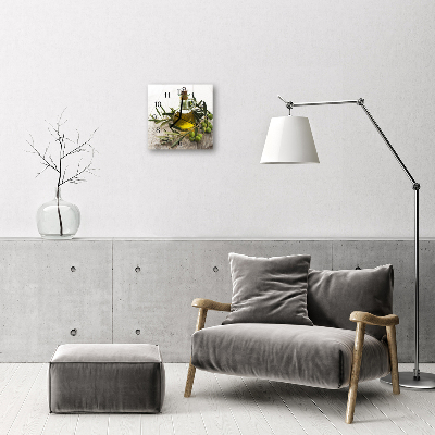 Relógio quadrado Azeite