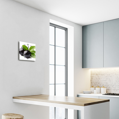 Relógio quadrado Azeitonas