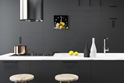 Relógio quadrado Limões