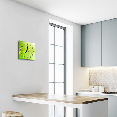 Relógio quadrado Grama