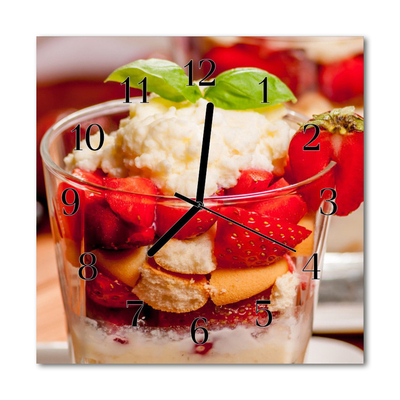 Relógio quadrado Fruta